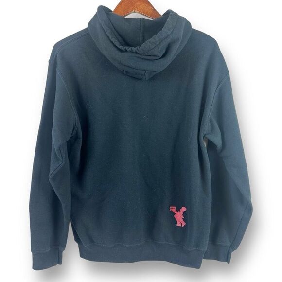 Carlos Bake Shop Size M Hoodie Sweatshirt Black Hoboken NJ Iconic Loungewear - Picture 2 of 9